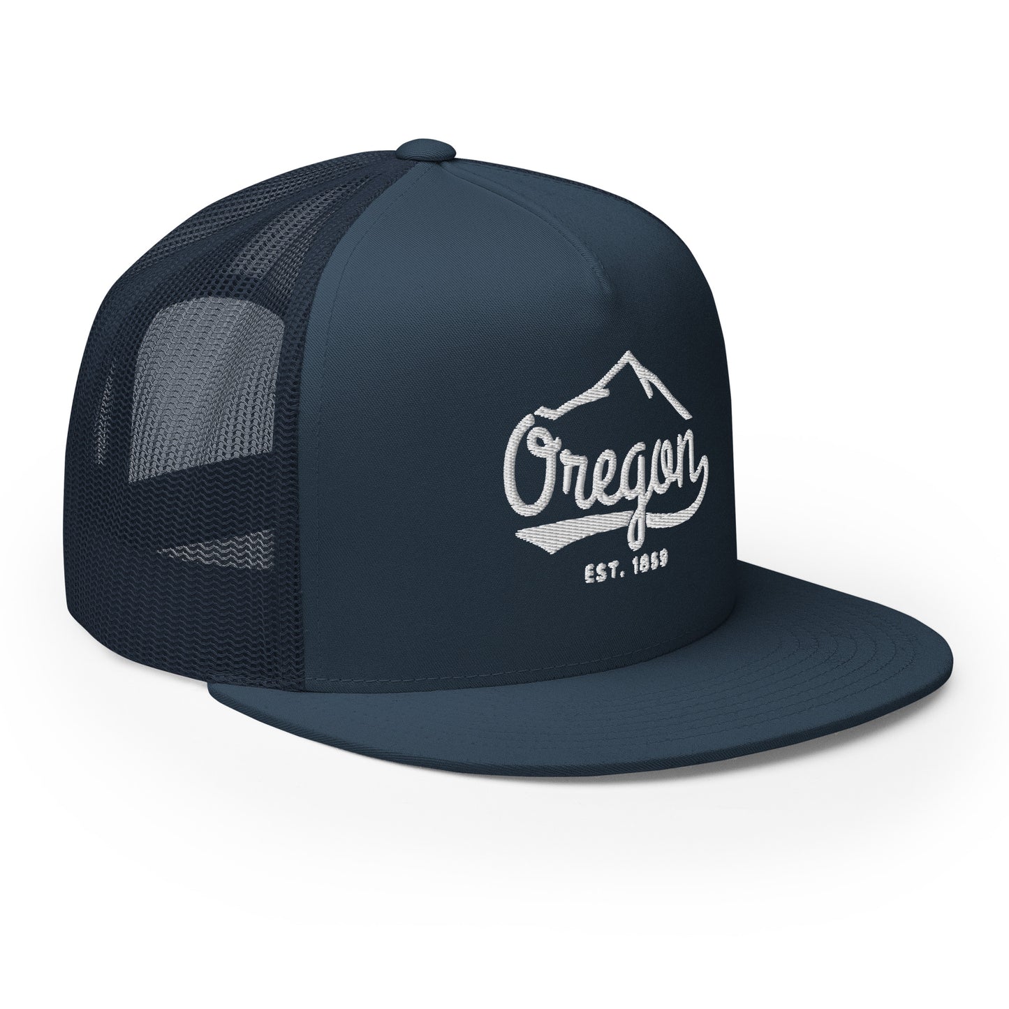 OREGON Est. 1859 - Embroidered - Trucker Cap