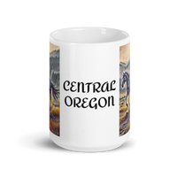 Thumbnail for Central Oregon - White glossy mug