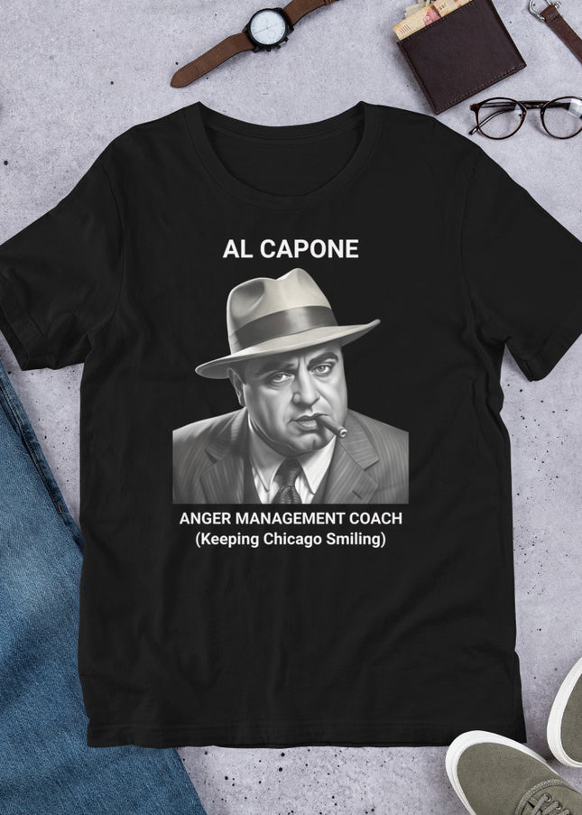 Al Capone - Anger Management Coach - Unisex t-shirt