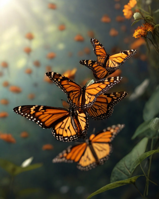 Butterflies - Jigsaw puzzle - 520 Pieces