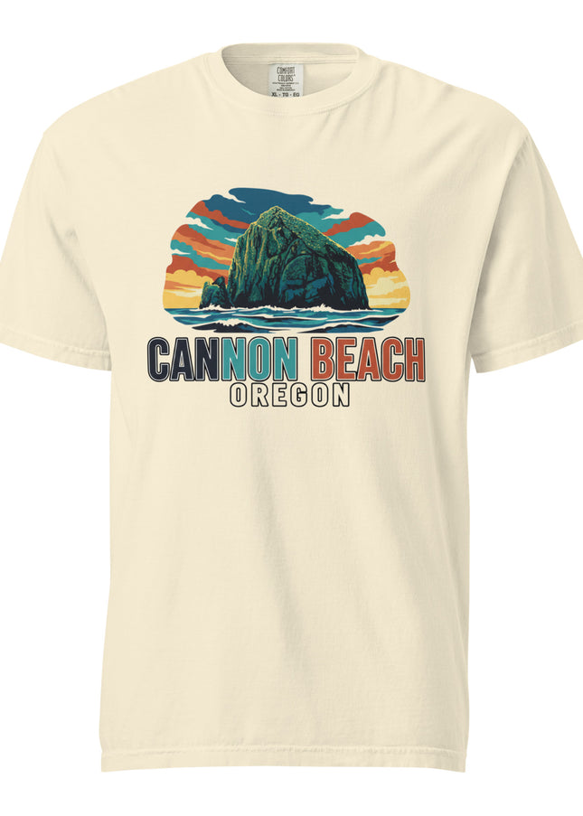 Cannon Beach Oregon - Premium- Comfort Colors t-shirt