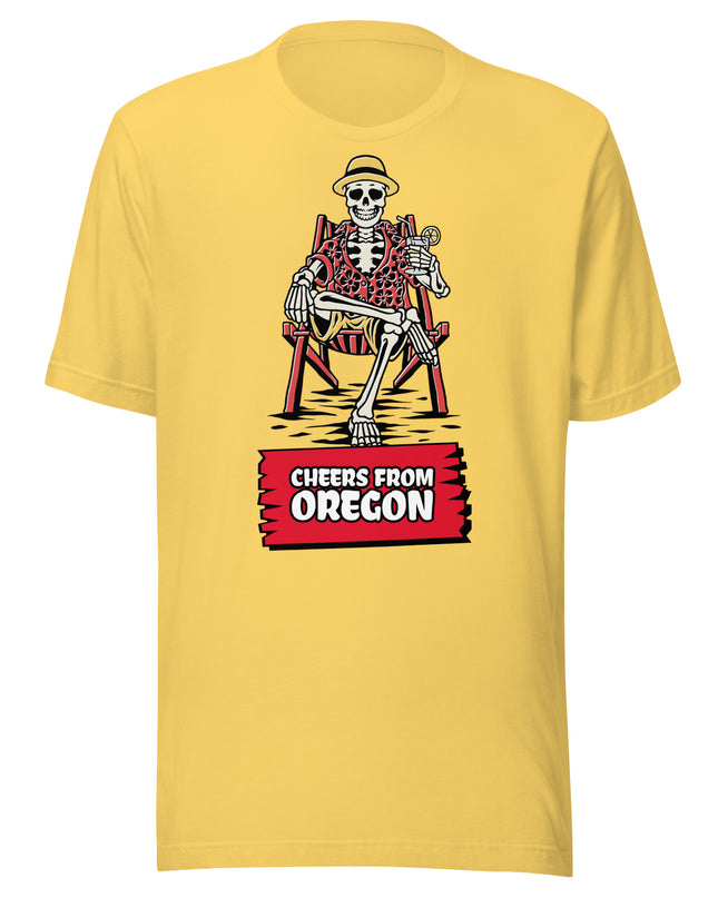 Cheers From Oregon - Unisex t-shirt