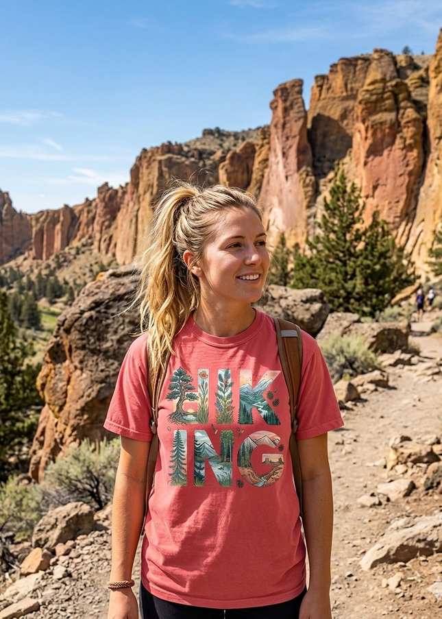 Hiking - Premium - Comfort Colors - T-shirt