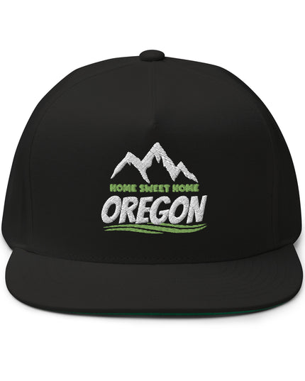 Home Sweet Home Oregon - Flat Bill Cap