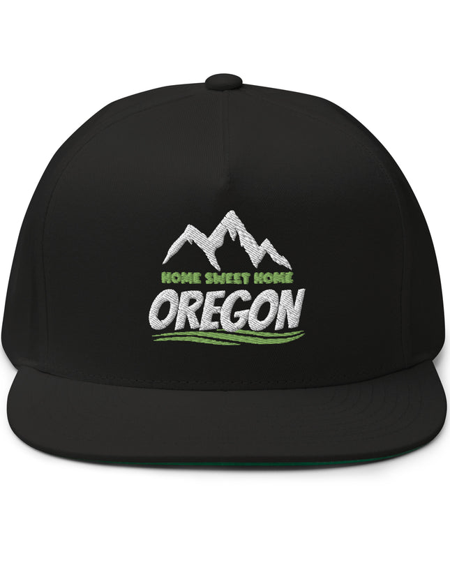 Home Sweet Home Oregon - Flat Bill Cap