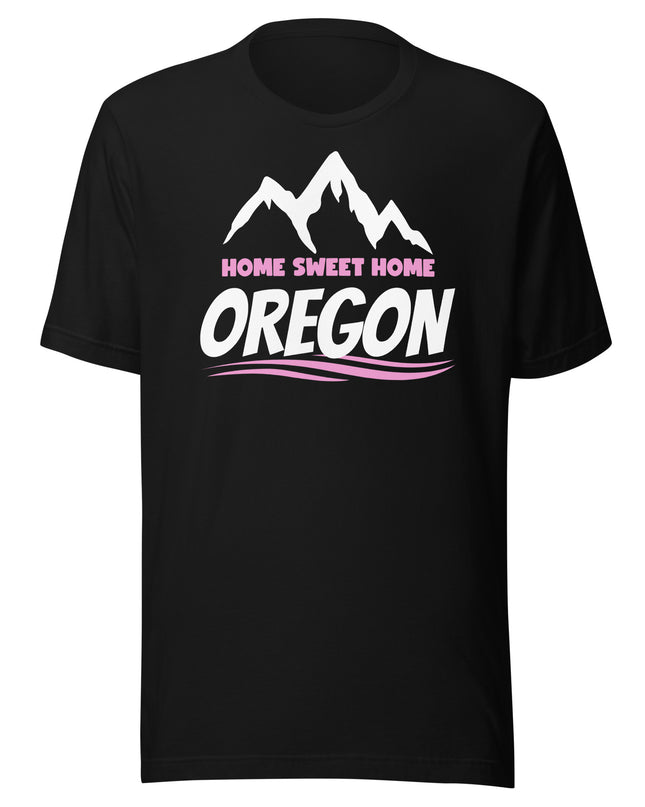Home Sweet Home Oregon/Pink - Unisex t-shirt