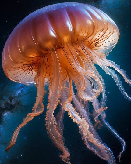 Jelly Fish in Space - Jigsaw puzzle