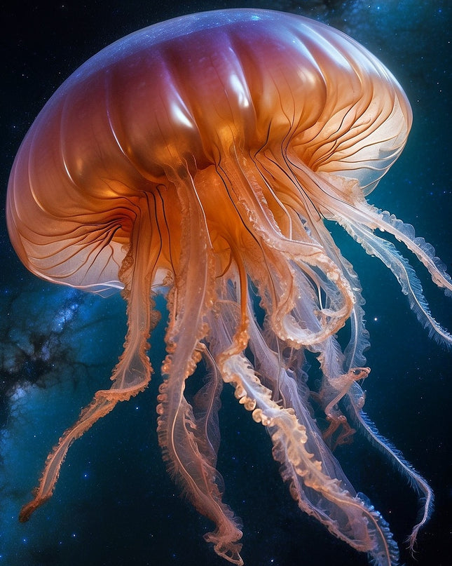 Jelly Fish in Space - Jigsaw puzzle