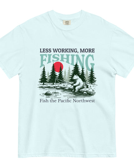 MORE FISHING/Oregon - Comfort Colors - Unisex garment-dyed heavyweight t-shirt