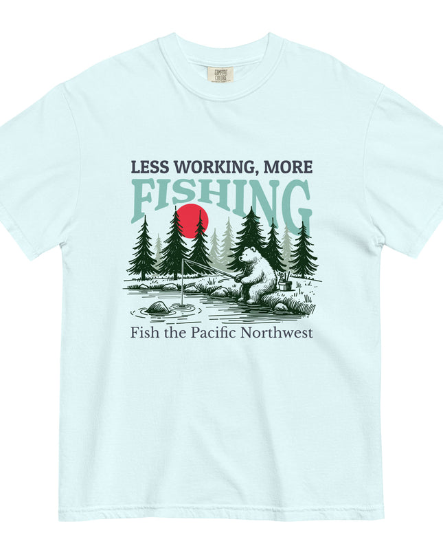 MORE FISHING/Oregon - Comfort Colors - Unisex garment-dyed heavyweight t-shirt