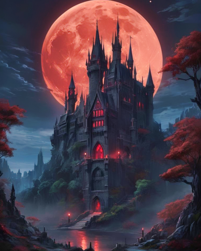 Midnight Castle - Jigsaw puzzle - 520 Pieces