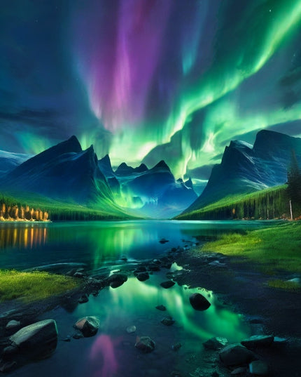 Northern Lights - Jigsaw puzzle