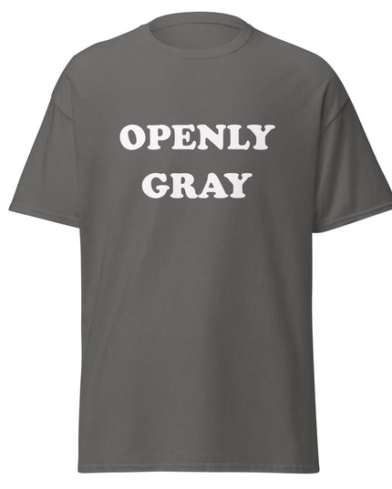 OPENLY GRAY - Unisex classic tee