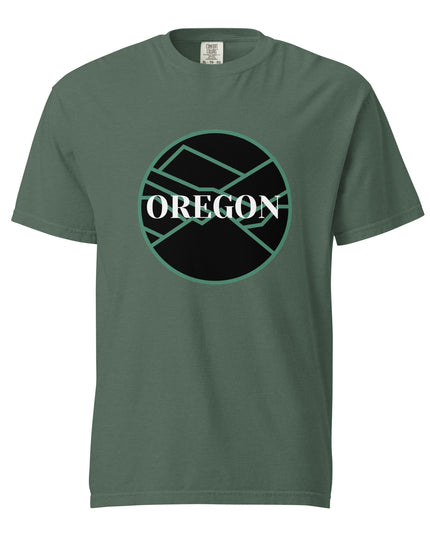 OREGON - Unisex garment-dyed heavyweight t-shirt