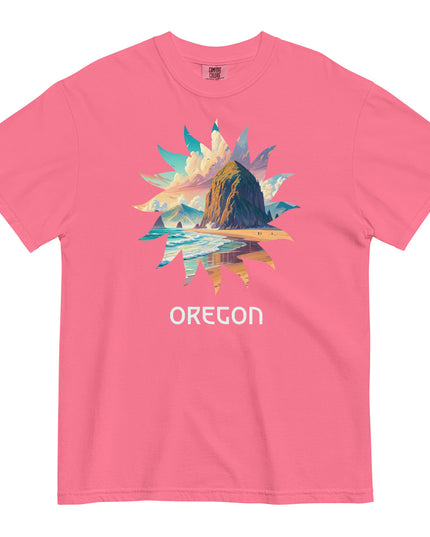 OREGON BEACHES - COMFORT COLORS - Unisex garment-dyed heavyweight t-shirt
