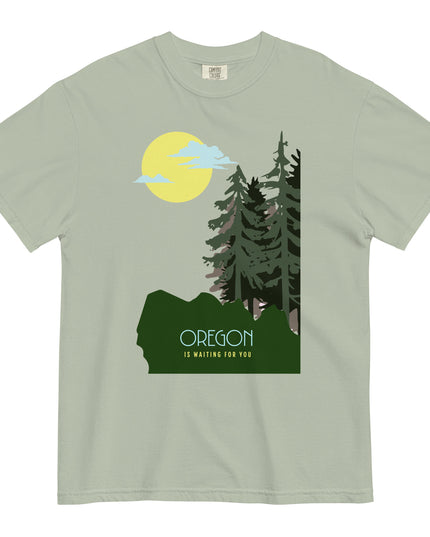 OREGON IS WAITING FOR YOU - Comfort Colors - Unisex garment-dyed heavyweight t-shirt