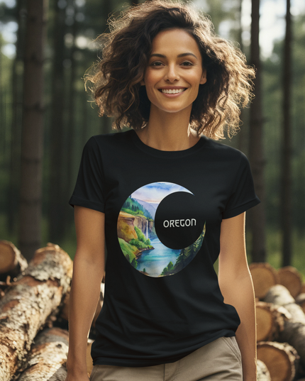 OREGON MOON- COMFORT COLORS - Unisex garment-dyed heavyweight t-shirt
