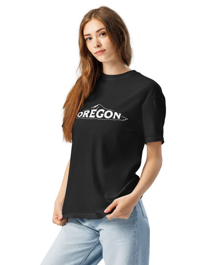 Oregon - Mt Hood - Comfort Colors - Unisex garment-dyed heavyweight t-shirt
