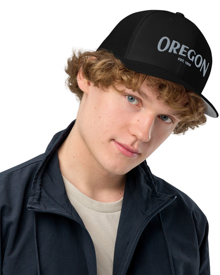 Oregon Est. 1859 - Closed-back trucker cap