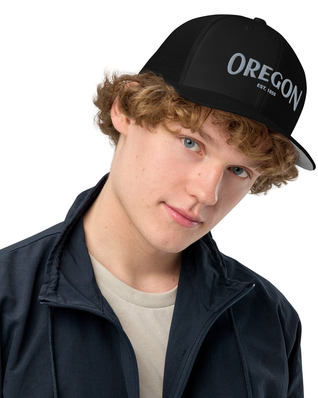 Oregon Est. 1859 - Closed-back trucker cap