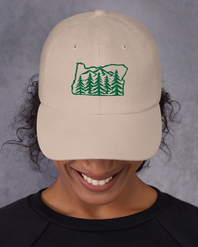 Oregon Map Chill Hat