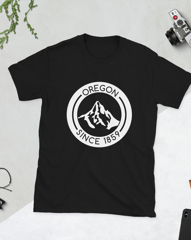 Oregon Since 1859 - Unisex T-Shirt -Black