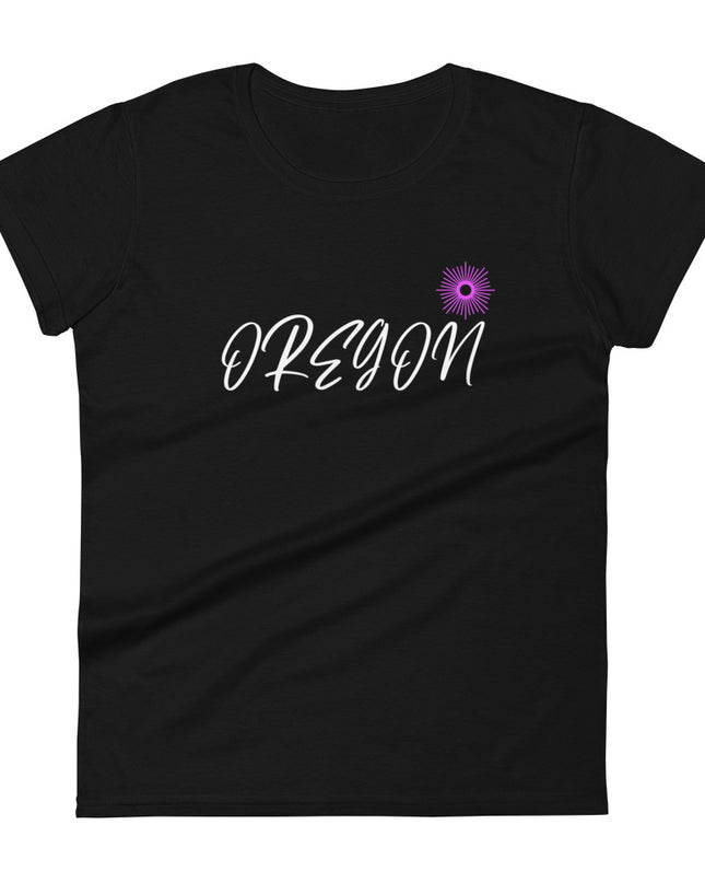 Oregon Star/Pink - Women's short sleeve t-shirt