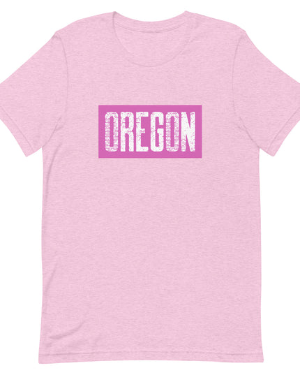 Oregon in Pink - Unisex t-shirt