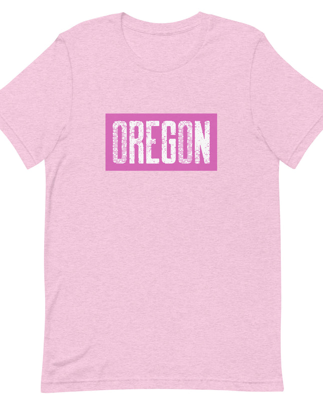 Oregon in Pink - Unisex t-shirt