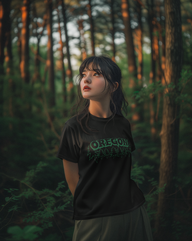 Oregon in the Trees/2 - Comfort Colors - Unisex garment-dyed heavyweight t-shirt