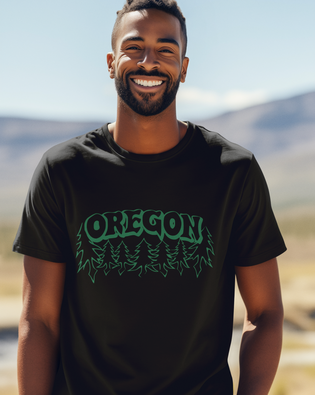 Oregon in the Trees/2 - Comfort Colors - Unisex garment-dyed heavyweight t-shirt - 2