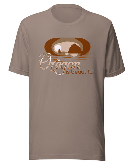 Oregon is Beautiful/Haystack Rock - Unisex t-shirt
