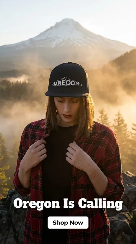 Oregon - Mt Hood - Trucker Cap