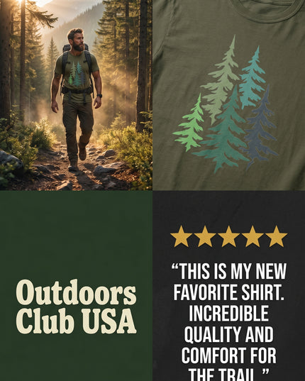 Fir Trees - Premium - Comfort Colors t-shirt