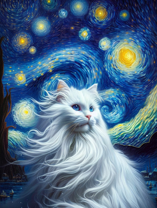 Starry Starry Night - Jigsaw puzzle - 520 Pieces