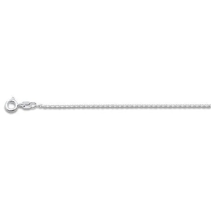 Sterling Silver Solid Cable Chain 040-3MM with Spring Clasp - FREE SHIPPING