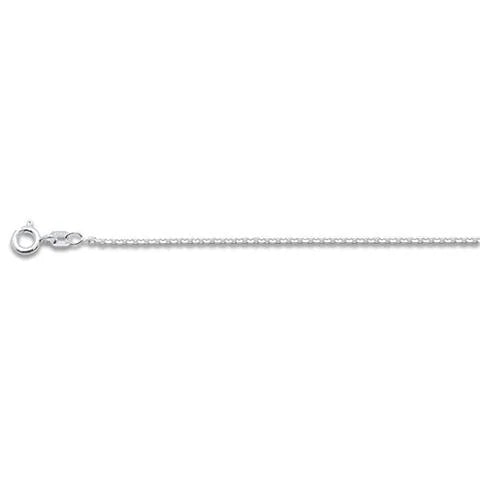 Sterling Silver Solid Cable Chain 040-3MM with Spring Clasp - FREE SHIPPING