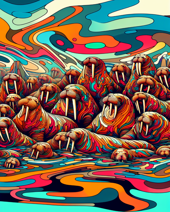 Walrus Party - Jigsaw puzzle