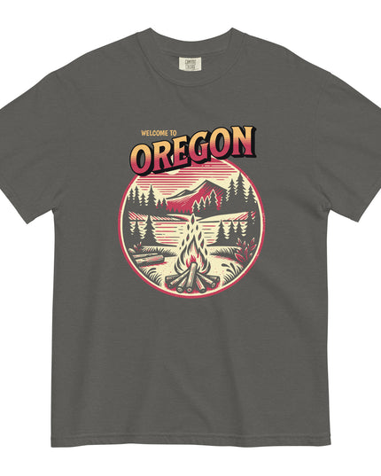 Welcome to Oregon - Comfort Colors - Unisex garment-dyed heavyweight t-shirt