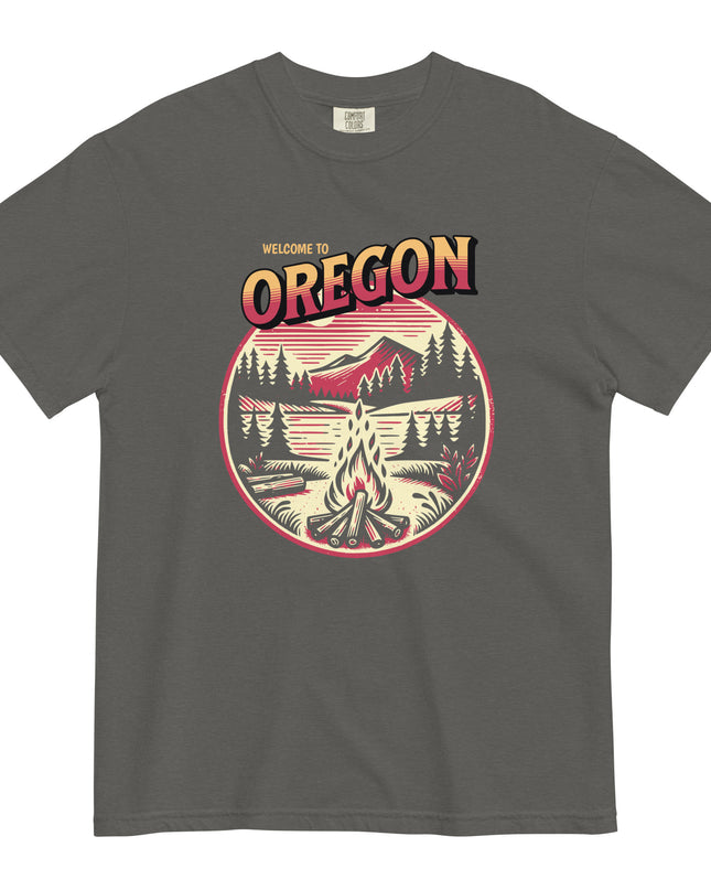 Welcome to Oregon - Comfort Colors - Unisex garment-dyed heavyweight t-shirt