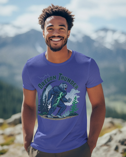 Oregon Thunder - Unisex garment-dyed heavyweight t-shirt