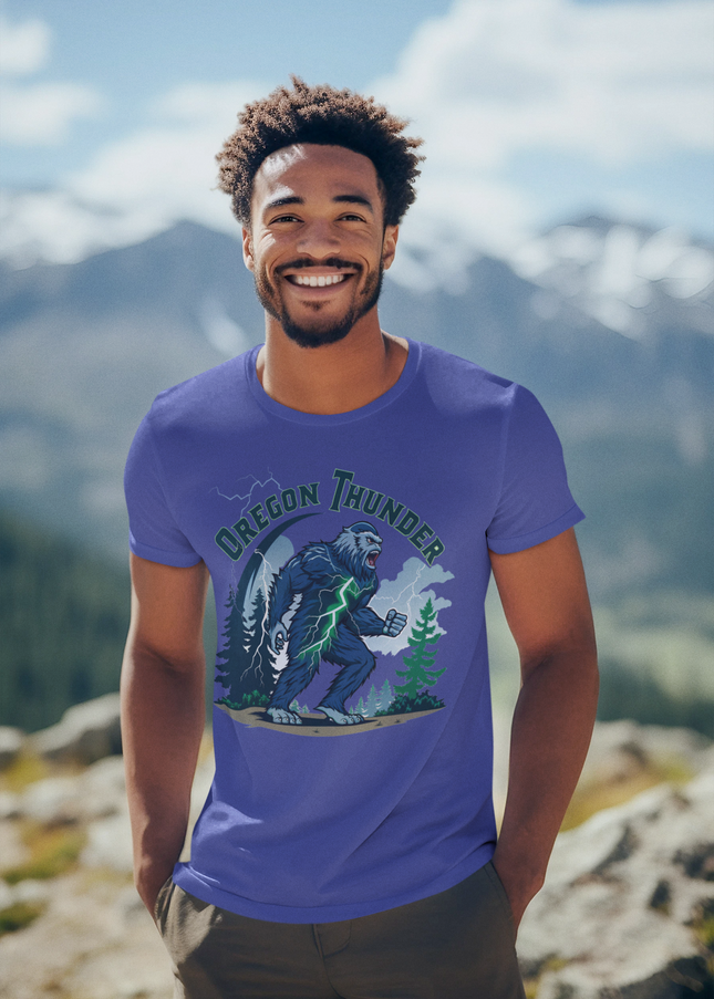 Oregon Thunder - Unisex garment-dyed heavyweight t-shirt