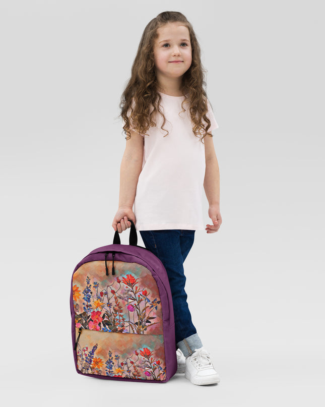 Oregon Wildflowers - Digital Art - Backpack