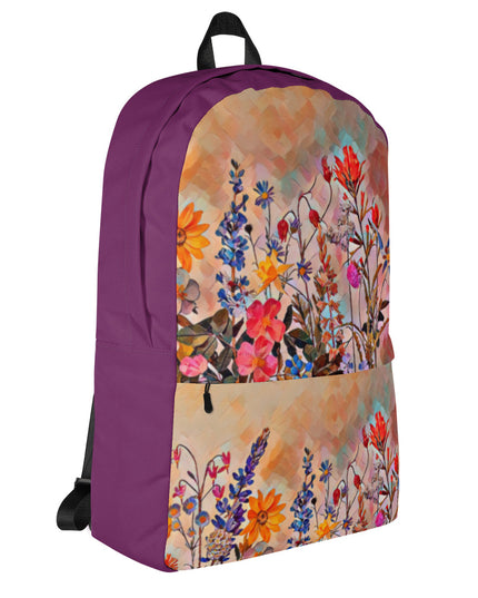 Oregon Wildflowers - Digital Art - Backpack