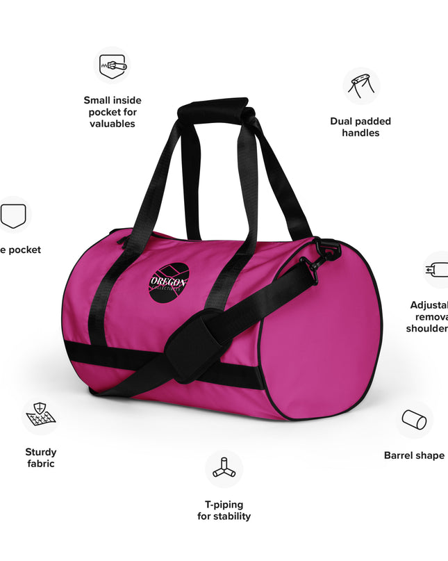 Oregon Collectibles - (Hot Pink) - gym bag