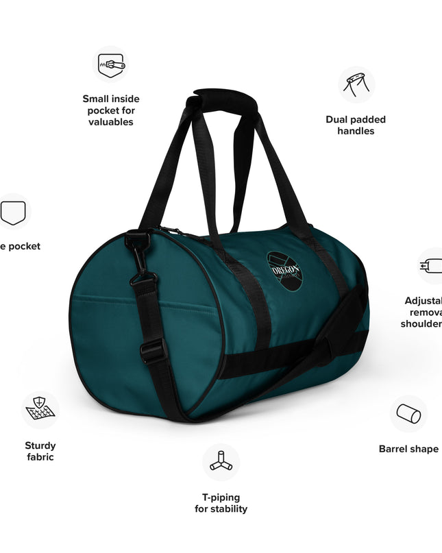 Oregon Collectibles (Teal) - gym bag