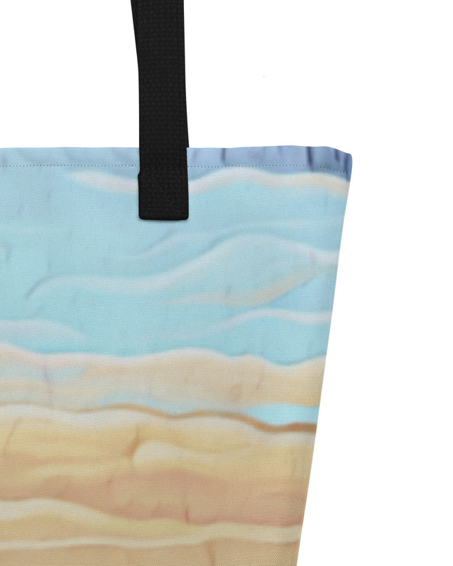 Oregon Painted Hills - Digital Art - Large 16x20 Tote Bag W/Pocket