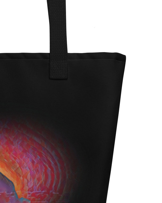 Oregon is Beautiful - Oregon - Digital Art - Large 16x20 Tote Bag W/Pocket