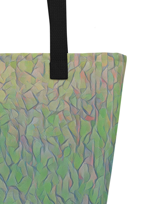 Two Elk on the Beach - Oregon - Digital Art - Large 16x20 Tote Bag W/Pocket