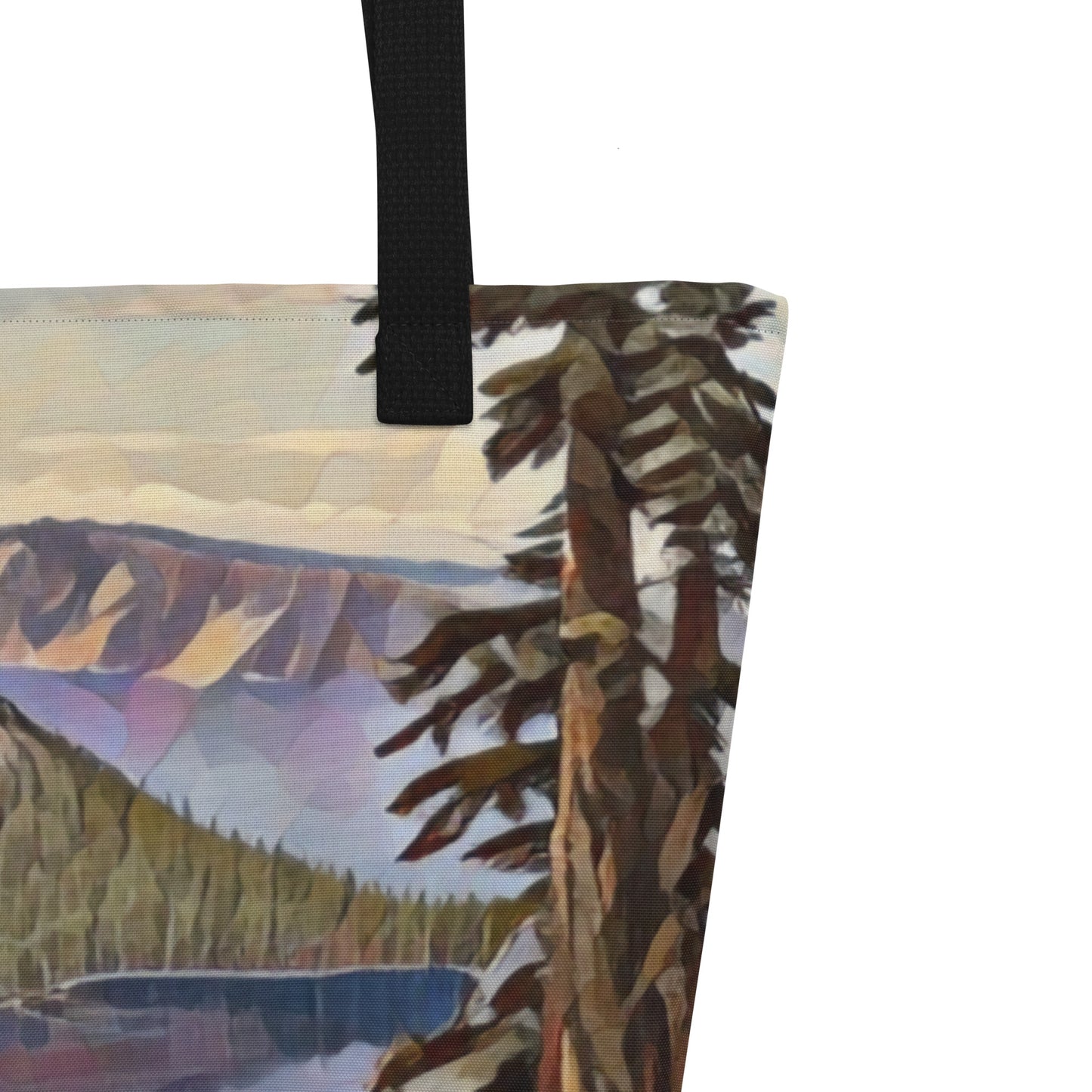 Crater Lake - Large 16x20 Tote Bag W/Pocket